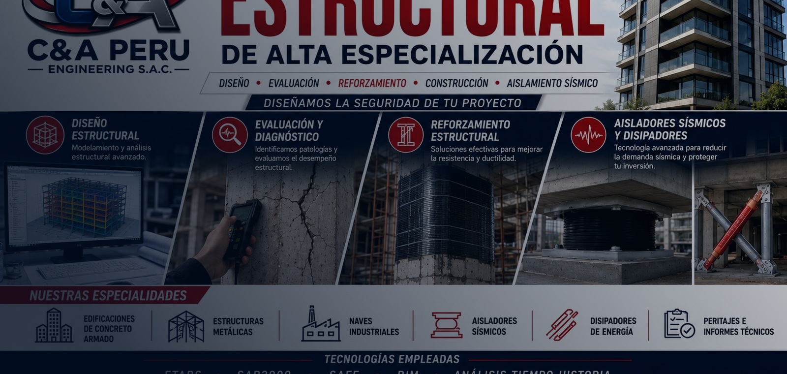 Composición de Ingeniería Civil y Estructural