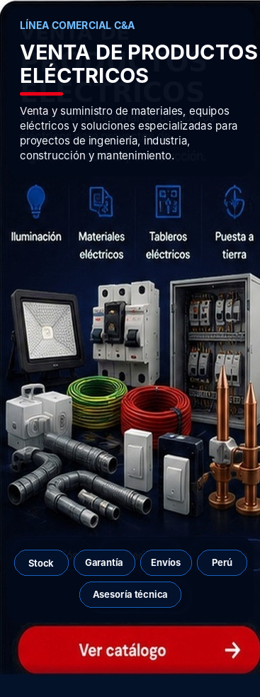 Venta de Productos Eléctricos premium
